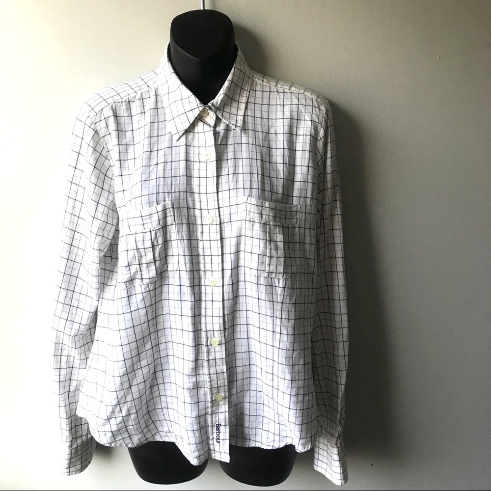 Barbour women’s comfort fit plaid shirt